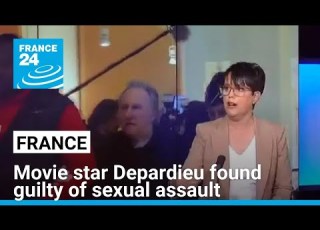  French Movie Star Depardieu Found Guilty Of Sexual Assault On Film Set FRANCE 24 English