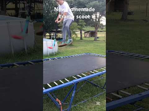 New Tramp Scoot Popular Scooterstunts Trampoline Scooter
