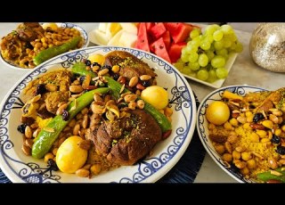  طريقة إعداد الكي النابلي كي الأفراح و المناسبات التونسية بنة من وراء العقل Couscous Nabeul
