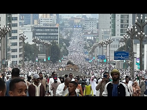 የ 1447ኛው የኢድ ሰላት በ አዲስ አበባ ስቴዲዮም በ ምስል የኢድ ተክቢራ የ 1447ኛው የኢድ ሰላት በ አዲስ አበባ ስቴዲዮም በ ምስል የኢድ ተክቢራ