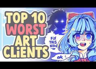  The Top 10 WORST Art Clients Every Artist Hates Nightmare Commissions SPEEDPAINT COMMENTARY