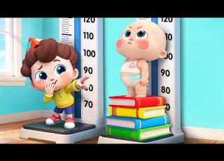 أريد أن أكون طويلا اغاني اطفال بيبي باص BabyBus Arabic