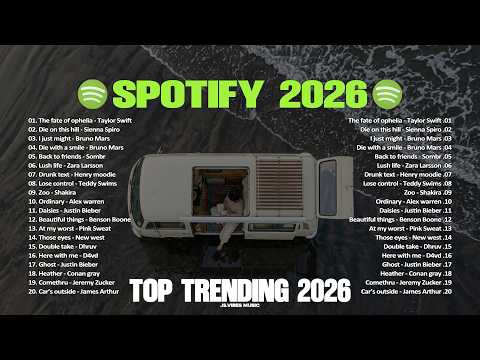 Trending Spotify Playlist 2026 Healing English Songs Acoustic Chill Positive Vibes Music
