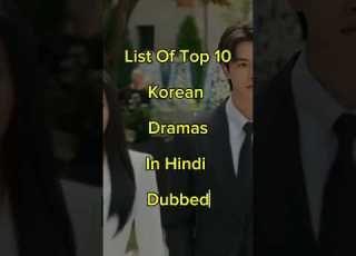 Top 10 Famous Korean Dramas In Hindi Dubbed Shortsfeed Koreandramas Koreandramainhindi