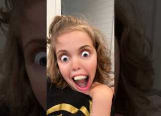 NAVEYS CREEPY SMiLE Mom Navey Play With Silly Phone Filters Make A Silly Face Shorts