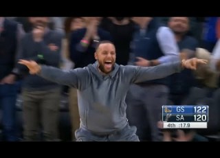 CRAZY ENDING Final Minute Of Warriors Vs Spurs Clutch Buckets