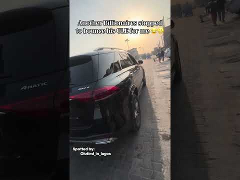 Another Billionaires Stopped To Bounce His GLE For Me Viral Automobile Viralposts Viral