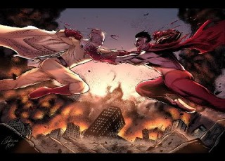 أومني مان ضد سايتاما Saitama Vs Omni Man