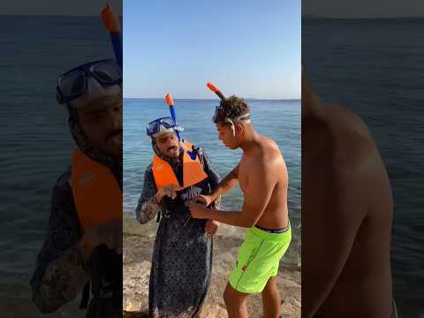 لما امك تنزل غطس في شرم الشيخ