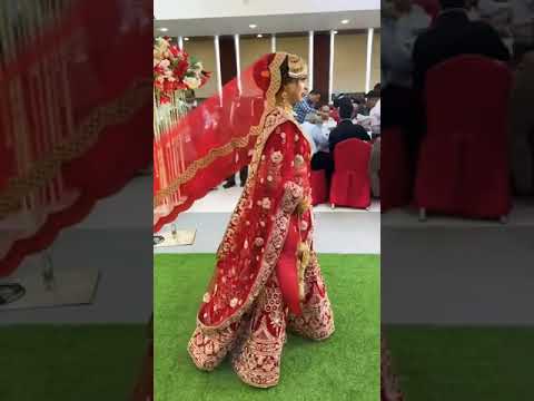 Most Beautiful Bridal Entry At Wedding Reception In Bangladesh