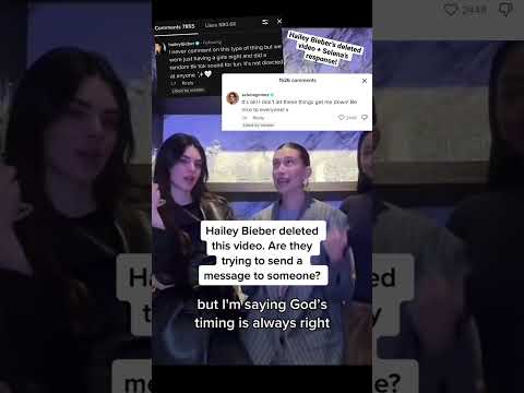 Hailey Bieber Kendall Jenner MOCK Selena Gomez In Deleted Tiktkok