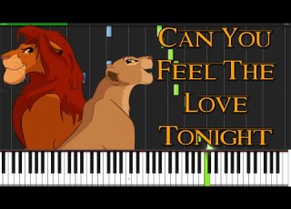  Can You Feel The Love Tonight The Lion King Piano Tutorial Synthesia PianoMavs
