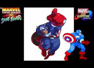 Marvel Vs Capcom Captain America Voice Clips Redesigned