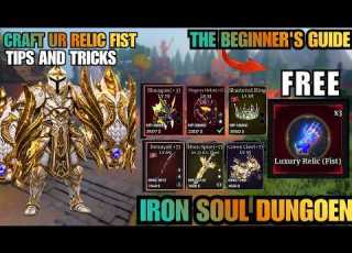 Beginner S Guide Iron Soul Dungeon How To Get Relic Fist Mythical Weapon Forge In Iron Soul Dungeon