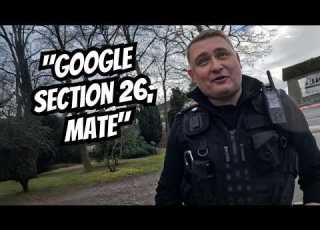 Sergeant Threatens Arrest Over A Face Mask Then Gets Schooled On Section 26