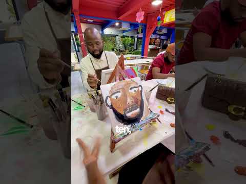 Sip And Paint Who Did A Better Job