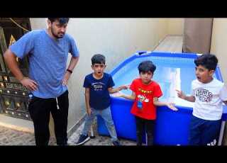Dahoum Got Mad At Them Because Of The Pool
