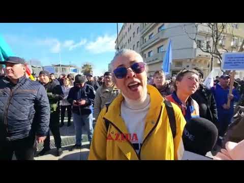 Sindicaliștii De La Damen în Acțiune De Protest La Mangalia