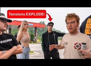  A FIGHT Nearly BREAKS OUT After A BMW Nearly CRASHES INTO SUPERCARS