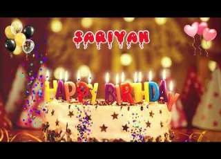 SARIYAH Happy Birthday Song Happy Birthday To You