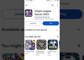  DLS24 Dream League Soccer 2024 Installed Done Soccer Gamedy Shorts DLS24