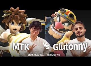  Kansai Tournament Round Robin MTK Pit VS Glutonny Wario SuperSmashBrosUltimate Maesuma