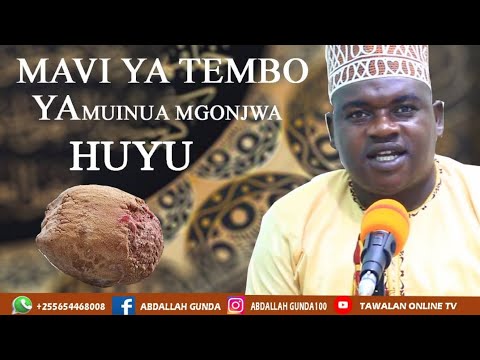 MAAJABU YA MAVI YA TEMBO YA MTIBU MGONJWA MIAKA 7 KITANDANI BY SHEIKH GUNDA