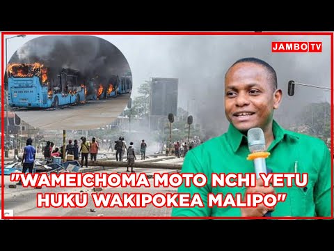THEY HAVE BURNED OUR COUNTRY WHILE RECEIVING PAYMENT UVCCM CANCELS PROTESTS