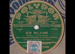  Georgette Kerlor En Blanc 1930