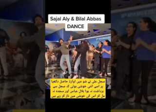 Sajal Aly And Bilal Abbas Dance With Joy After Winning The Award Trending Motivation Shorts Viral