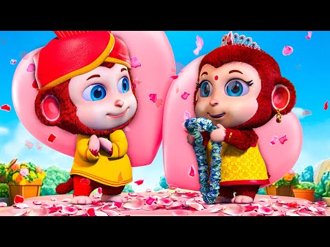 Bandar Mama Ki Shaadi Hai ब दर क सस र ल Hindi Rhymes For Children Jugnu Kids
