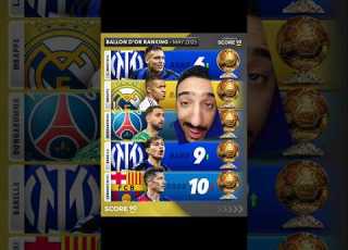 ترتيب الكره الذهبية بعد خروج برشلونه