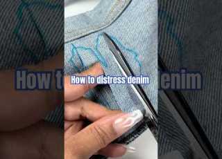 How I Distress Jeans Rippedjeans Denimdiy Distressedjeans Diyjeans Fashion Tutorial Diy