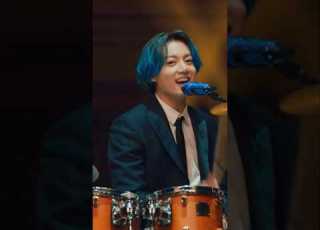 Omg Jungkook Played The Drums While Singing At The Same Time Jungkook BTS Jungkookbts