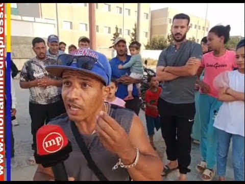 سكان من حي البدر حيدوهم من دوار الشريف والشحاوطة وعطاوهم السكن ولكن ماعطاوهمش الضوء والماء