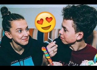Millie Bobby Brown Jacob Sartorius CUTE AND FUNNY MOMENTS 2018