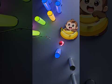 Baby Monkey Banana B1 Music Marble Marblemusic Marblasmr