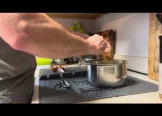  4 In 1 Silicone Stove Cover Protect Dry Organize Heat Resistant Mat For Electric Stoves