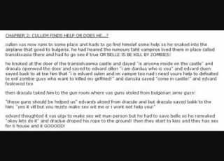  A Dramatic Reading Of Horrible Twilight Fanfiction