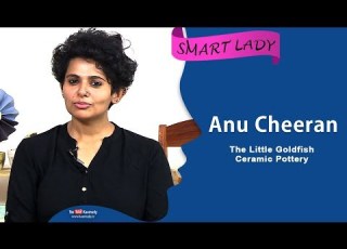  Anu Cheeran The Little Goldfish Ceramic Pottery Smart Lady Ladies Hour Kaumudy TV