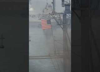  JF 17 Strike Run Battleship Counter Engaged Pilot Ejects Safely
