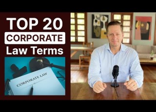  Top 20 Must Know Corporate Law Terms Legal English Terminology