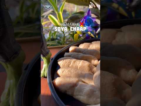 No Maida Soya Chaap High Protein Recipe With Goodness Of Oats And Besan Easyrecipes Shorts