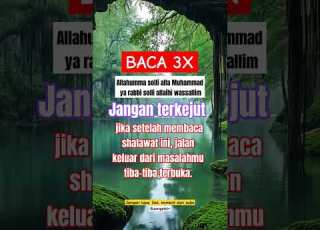  Baca Sholawat Ini 3x Masalahmu Akan Dimudahkan MasyaAllah Sholawat Penarikrezeki Dzikirpagi