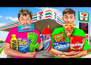 Eating ONLY Gas Station Food For 24 HOURS