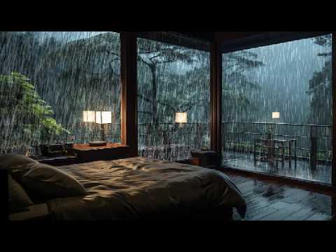 3M SOFT RAIN Sounds For Sleeping In A Cozy Bedroom Sleep And Relaxation Meditation