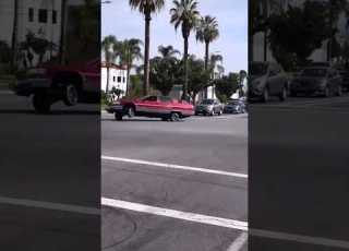  BENDING THAT CORNER Lowrider Cadillac Cruising Fleetwood Cruise CarShow