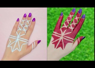  طريقة الحنة الليبية الجزء الثاني أعمليها بنفسك Libyan Henna Method حناء ليبية