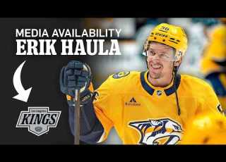 MEDIA New LA Kings Forward Erik Haula 2026 NHL Free Agency