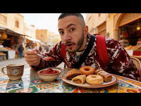 جربت الهريسة و الحلوي التونسية لأول مرة الهريسة من نابل